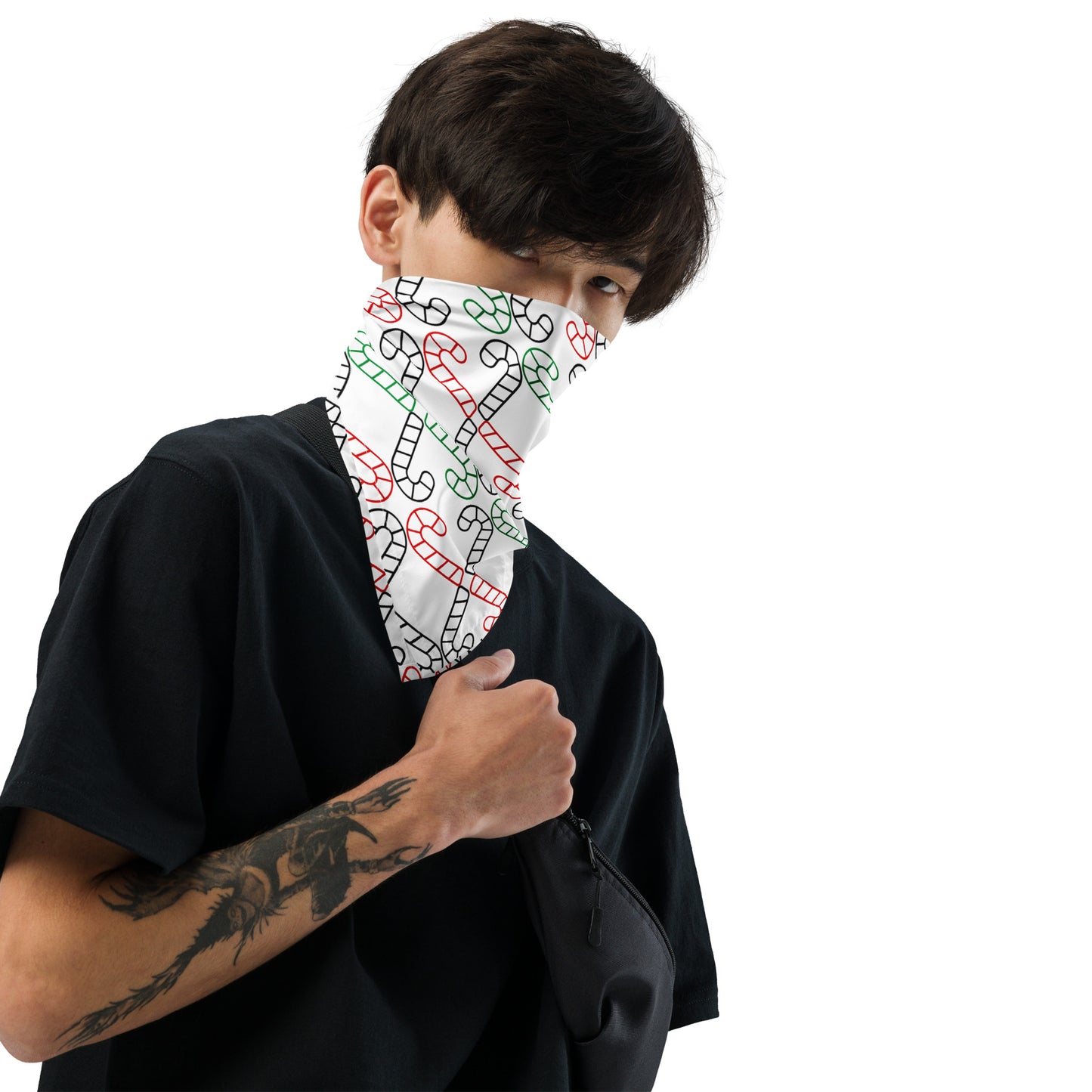 Candy Cane Pet Bandana | Festive Holiday Bandana For Dog, Cat or Adult | Multiple sizes