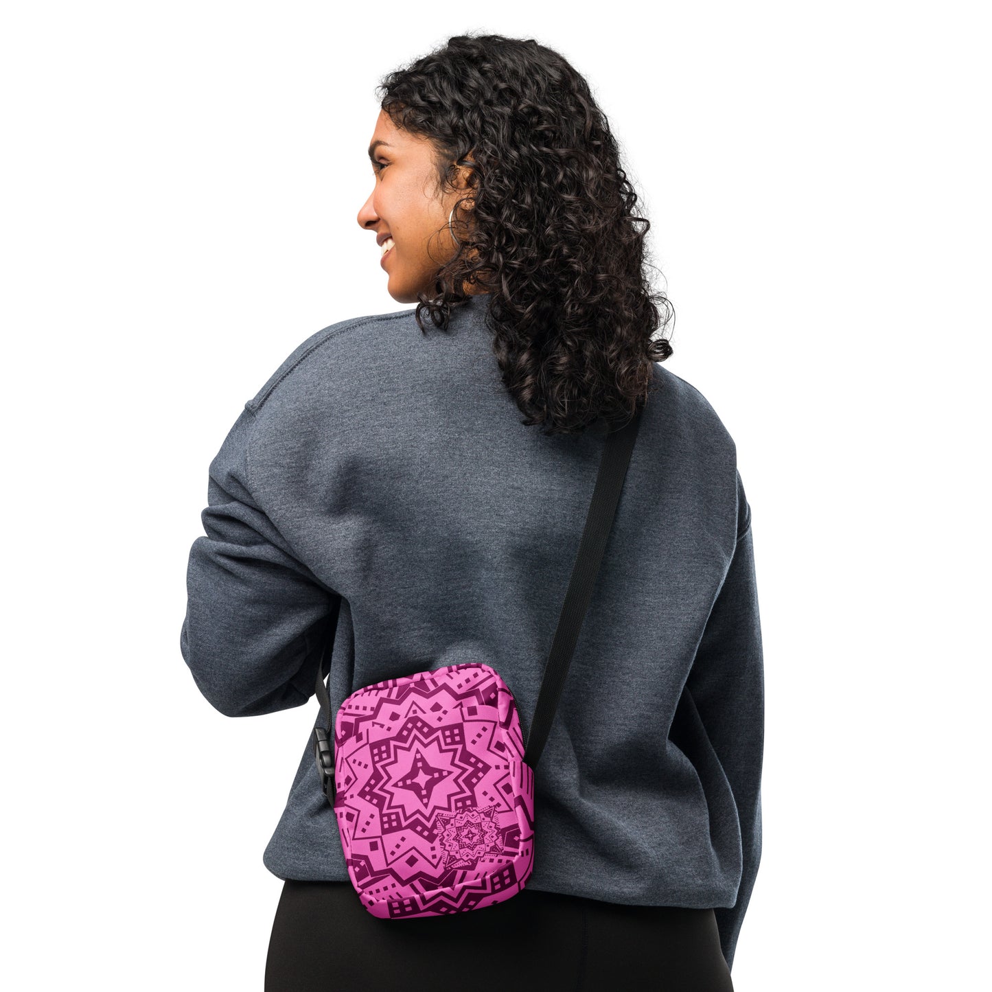 Pink Utility crossbody bag