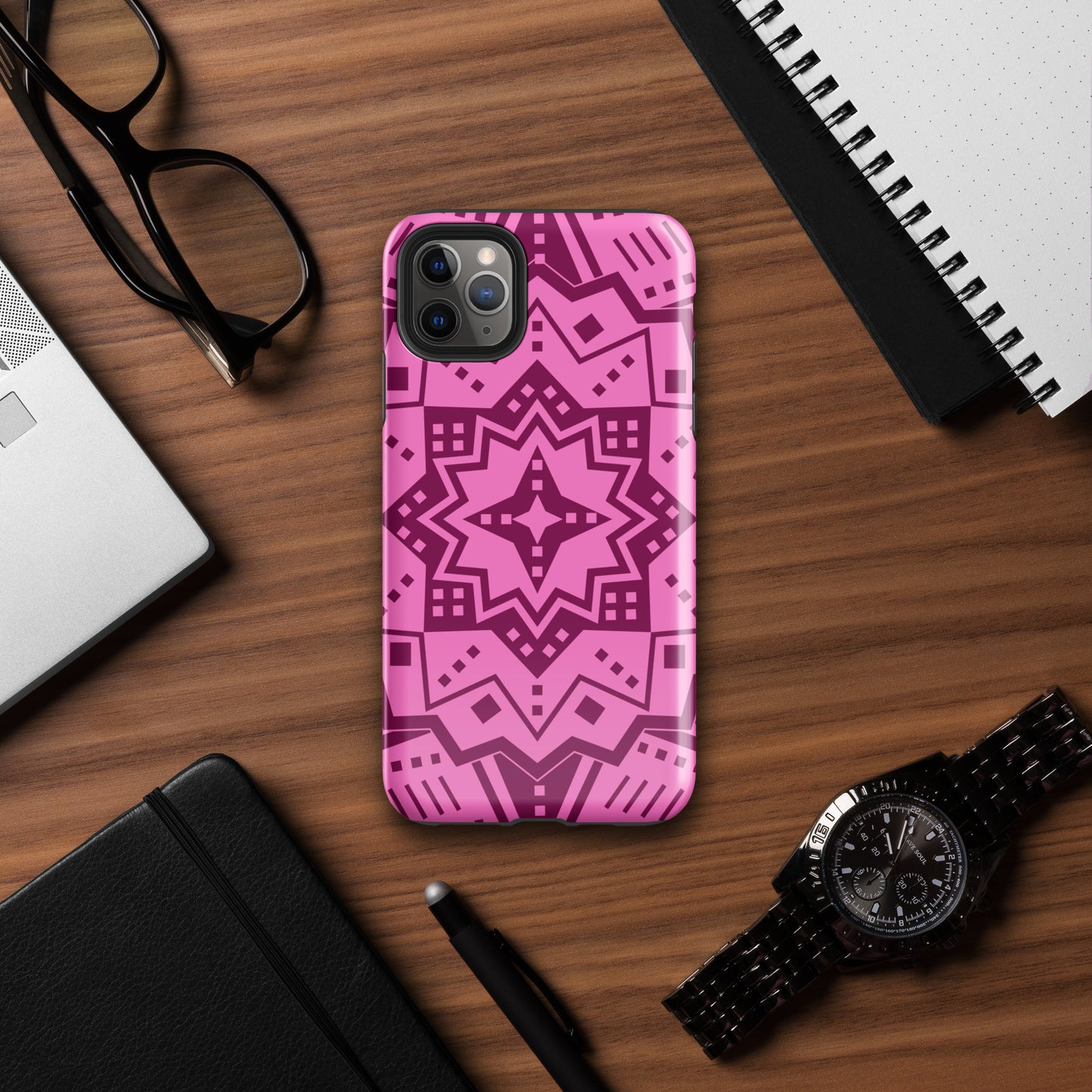 Pink Mandala Tough Case for iPhone®