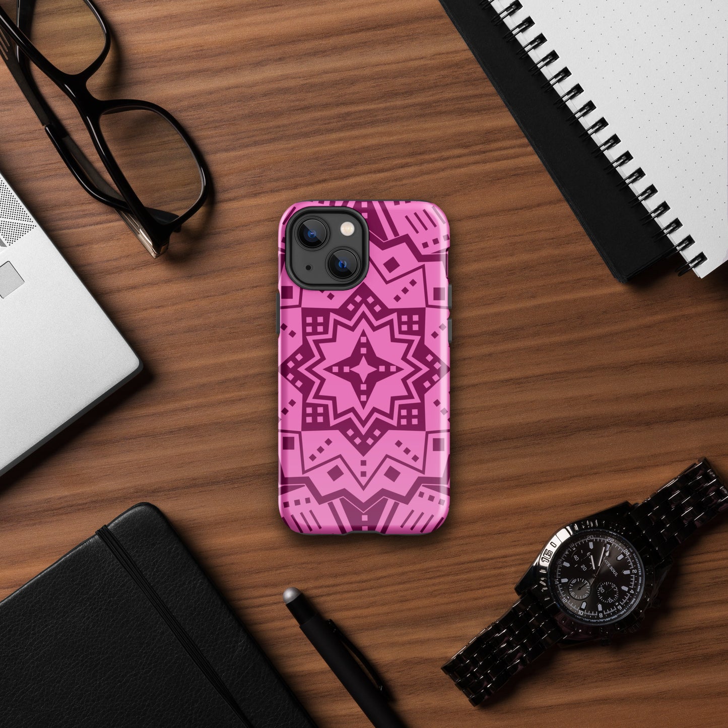 Pink Mandala Tough Case for iPhone®
