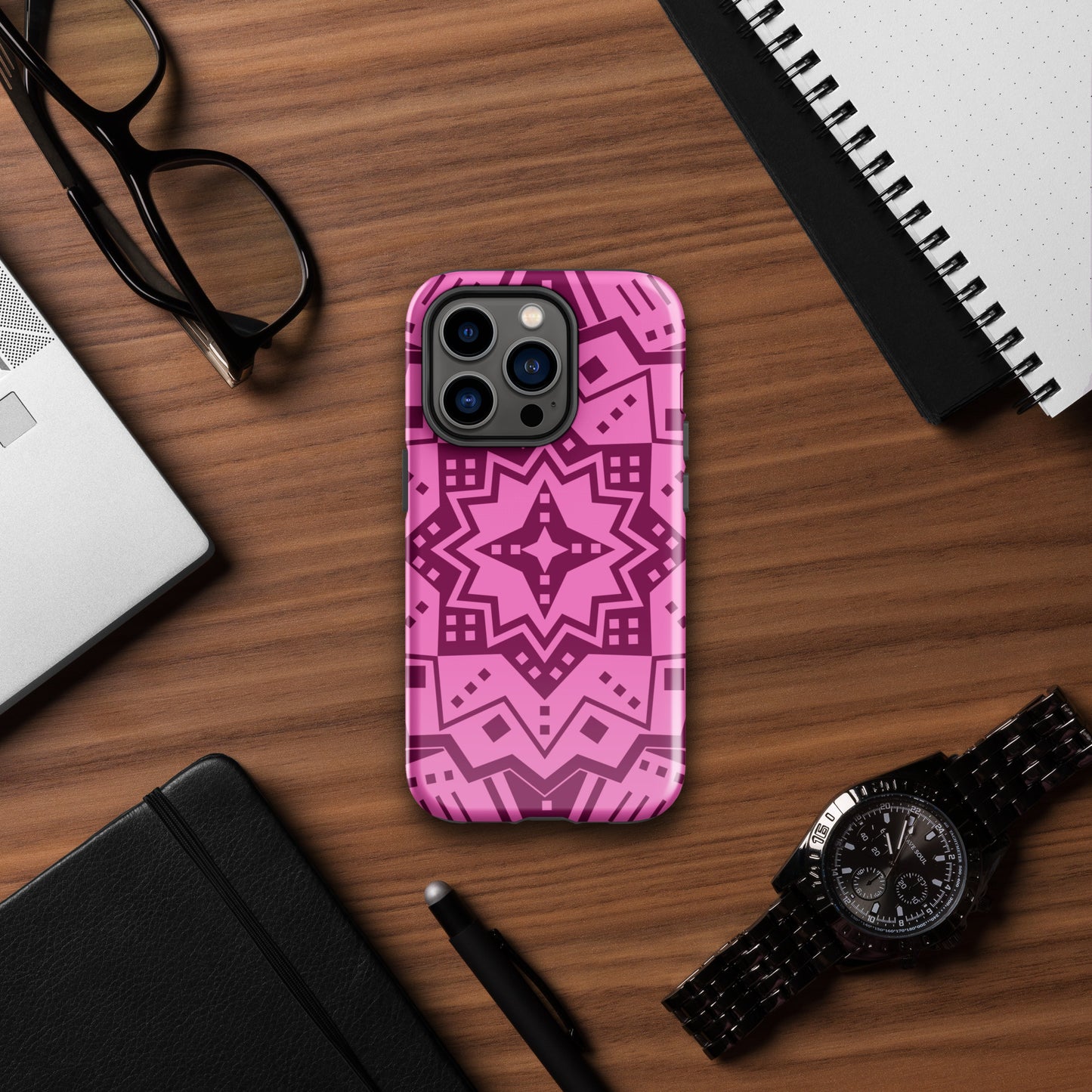 Pink Mandala Tough Case for iPhone®