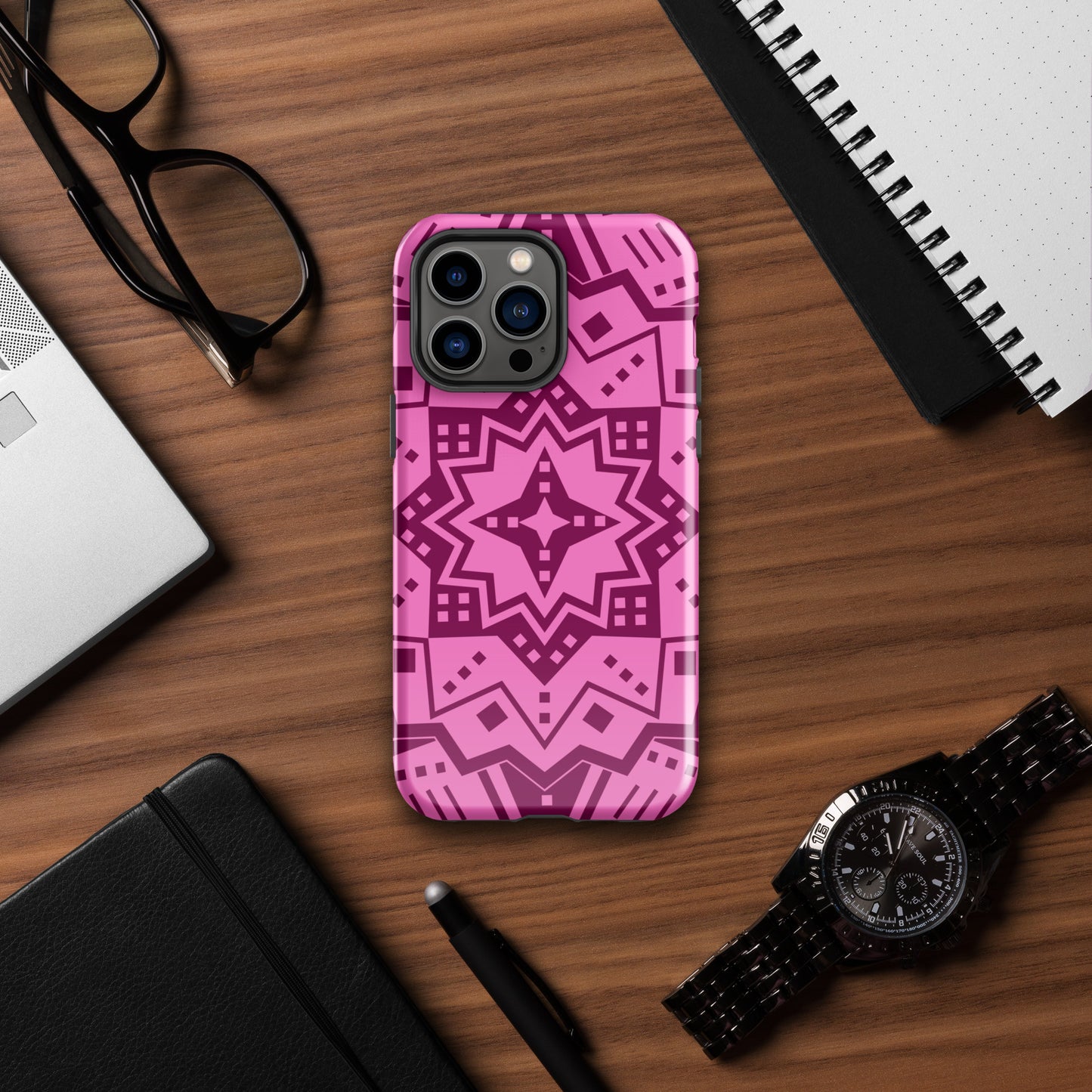 Pink Mandala Tough Case for iPhone®