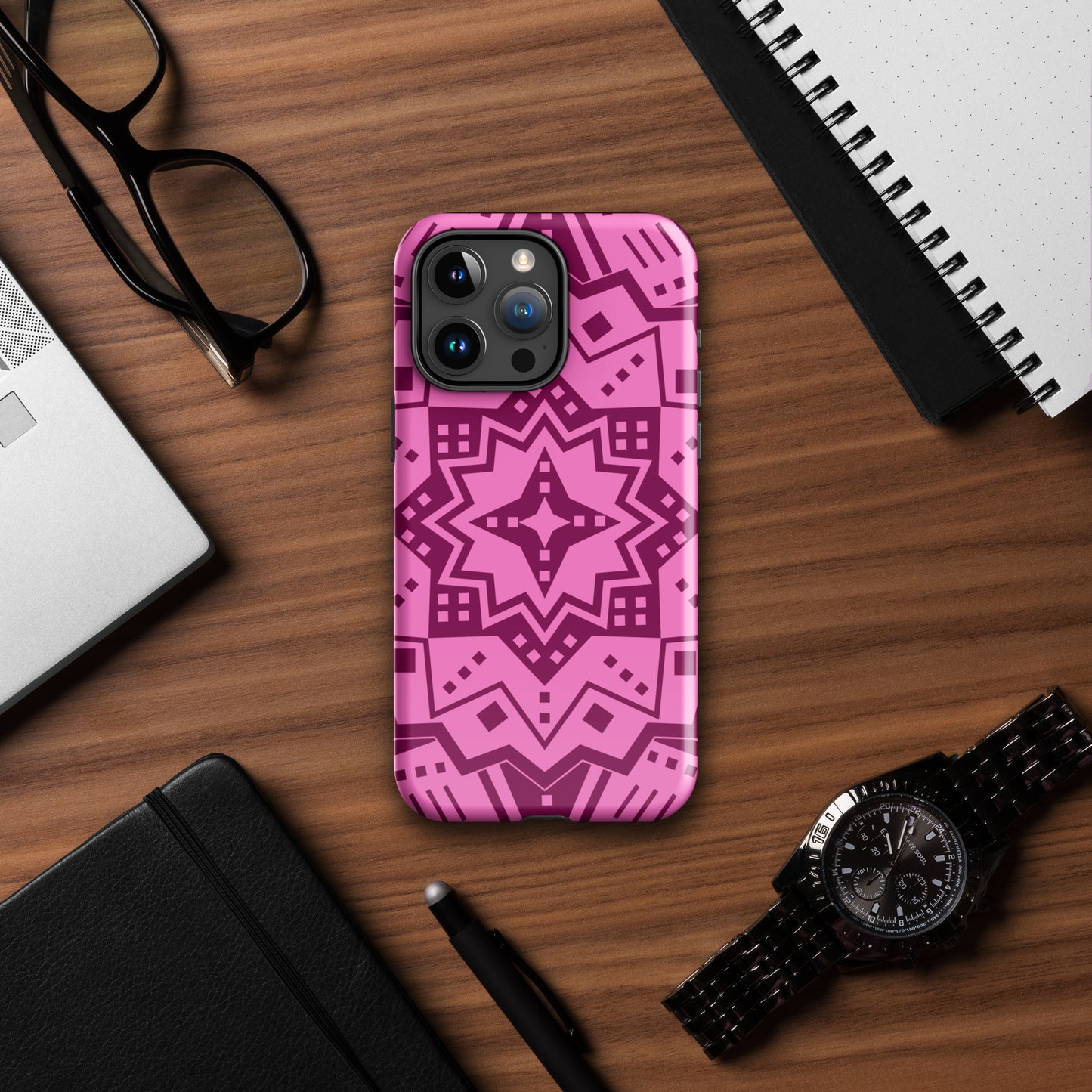 Pink Mandala Tough Case for iPhone®