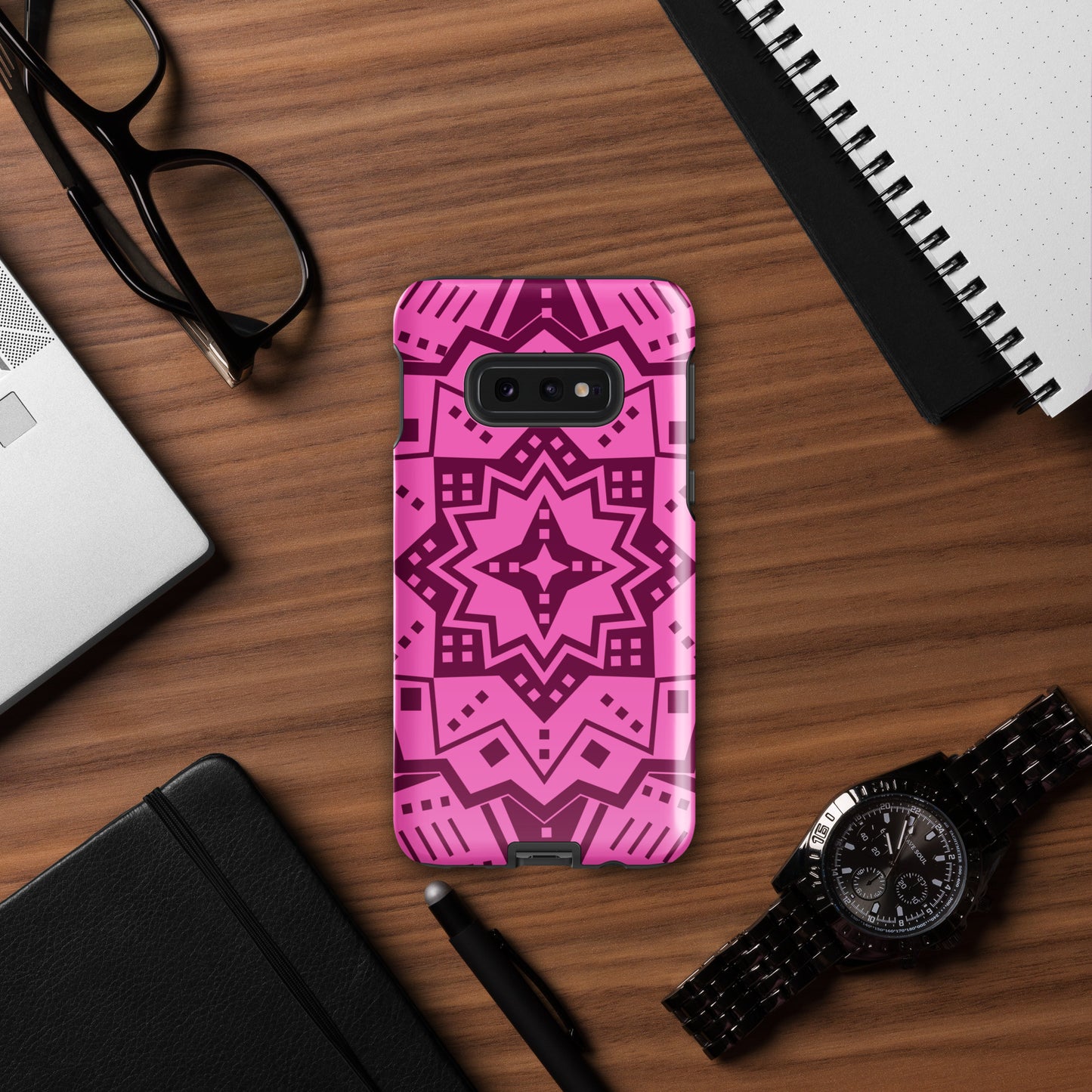 Pink Mandala Tough case for Samsung®