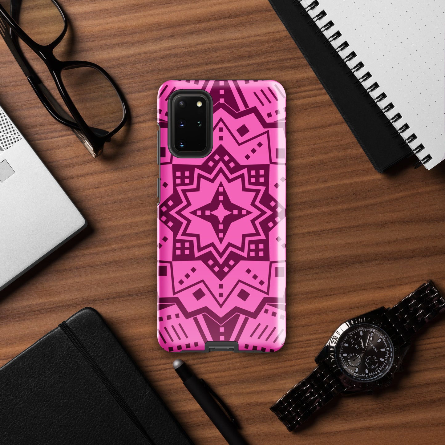 Pink Mandala Tough case for Samsung®