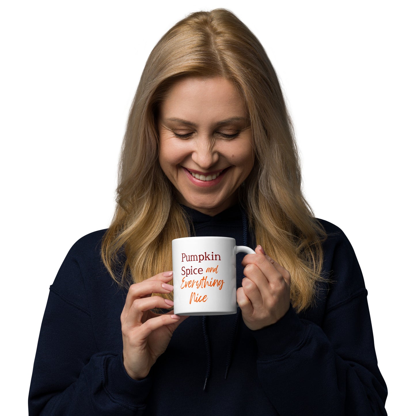 Pumpkin Spice and Everything Nice — Cute Fall Mug For Coffee or Tea | 11oz and 15 oz - white