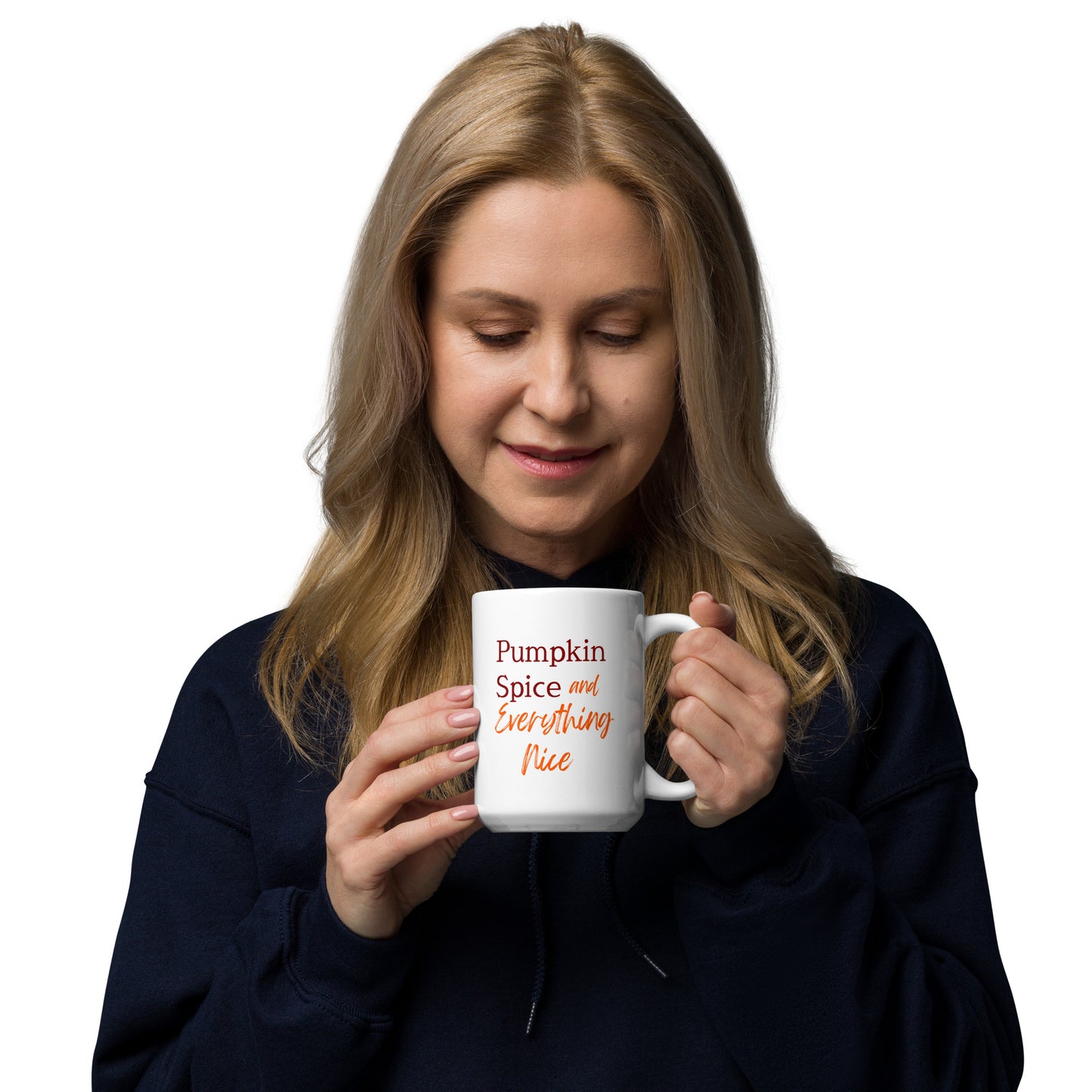 Pumpkin Spice and Everything Nice — Cute Fall Mug For Coffee or Tea | 11oz and 15 oz - white