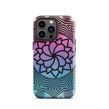 Ombre Mandala Tough Case for iPhone®