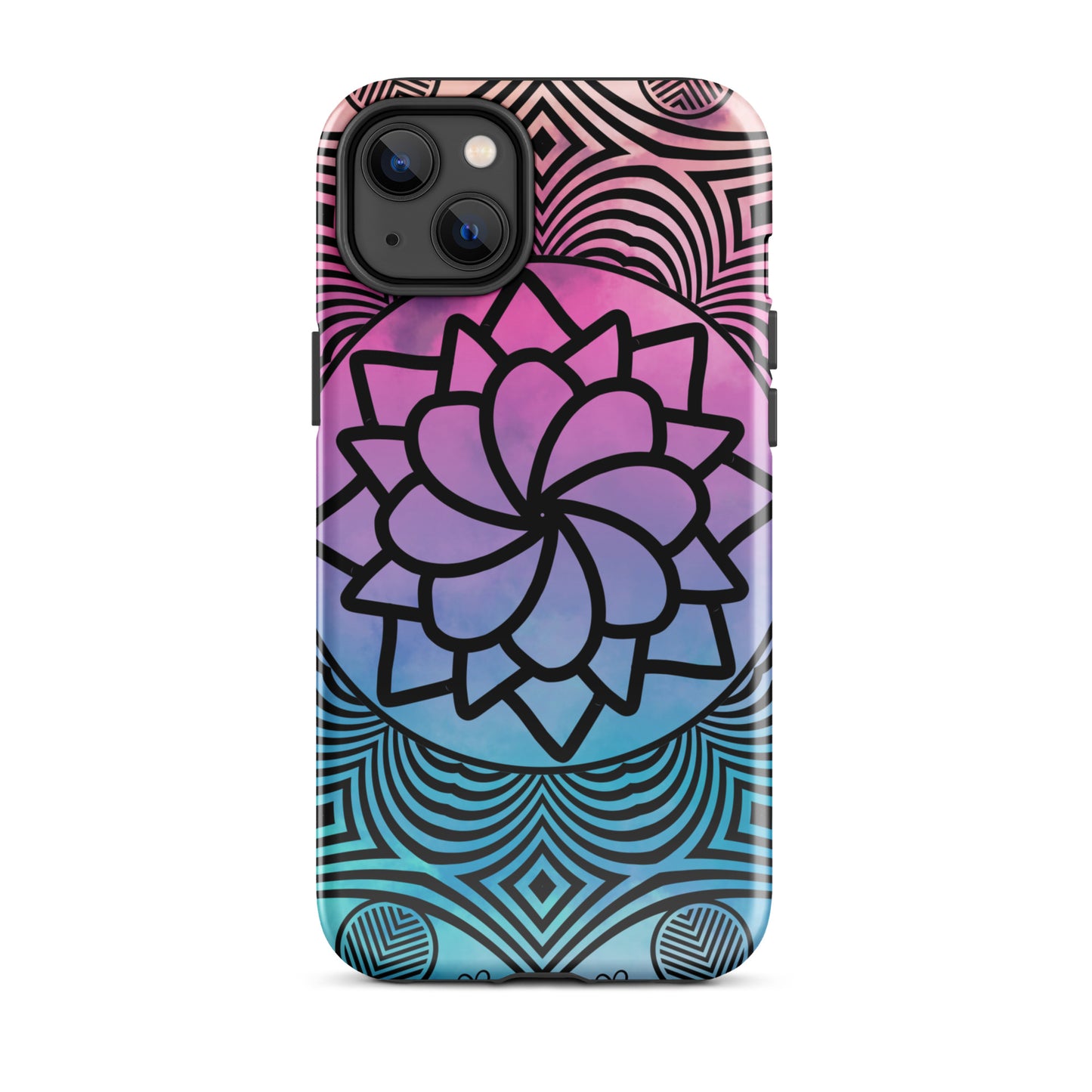 Ombre Mandala Tough Case for iPhone®