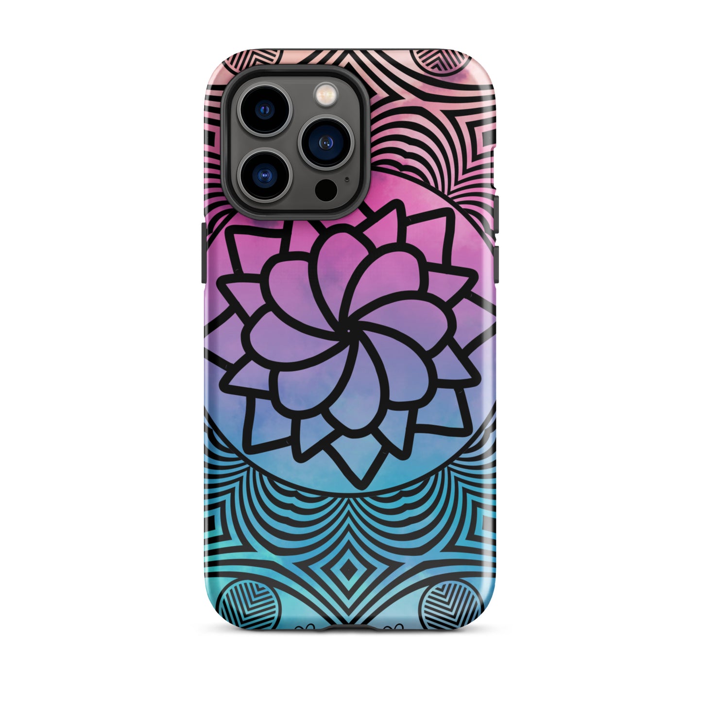 Ombre Mandala Tough Case for iPhone®