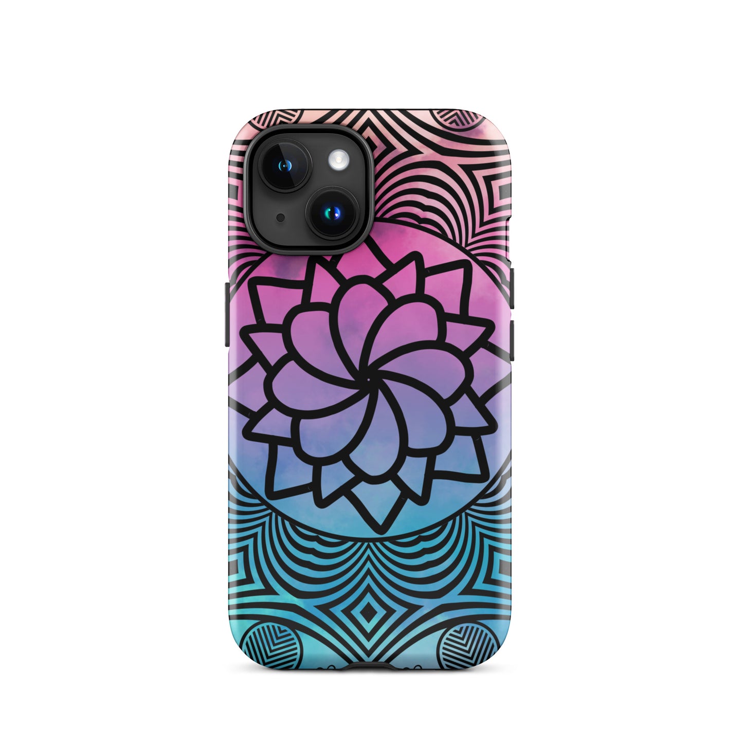 Ombre Mandala Tough Case for iPhone®