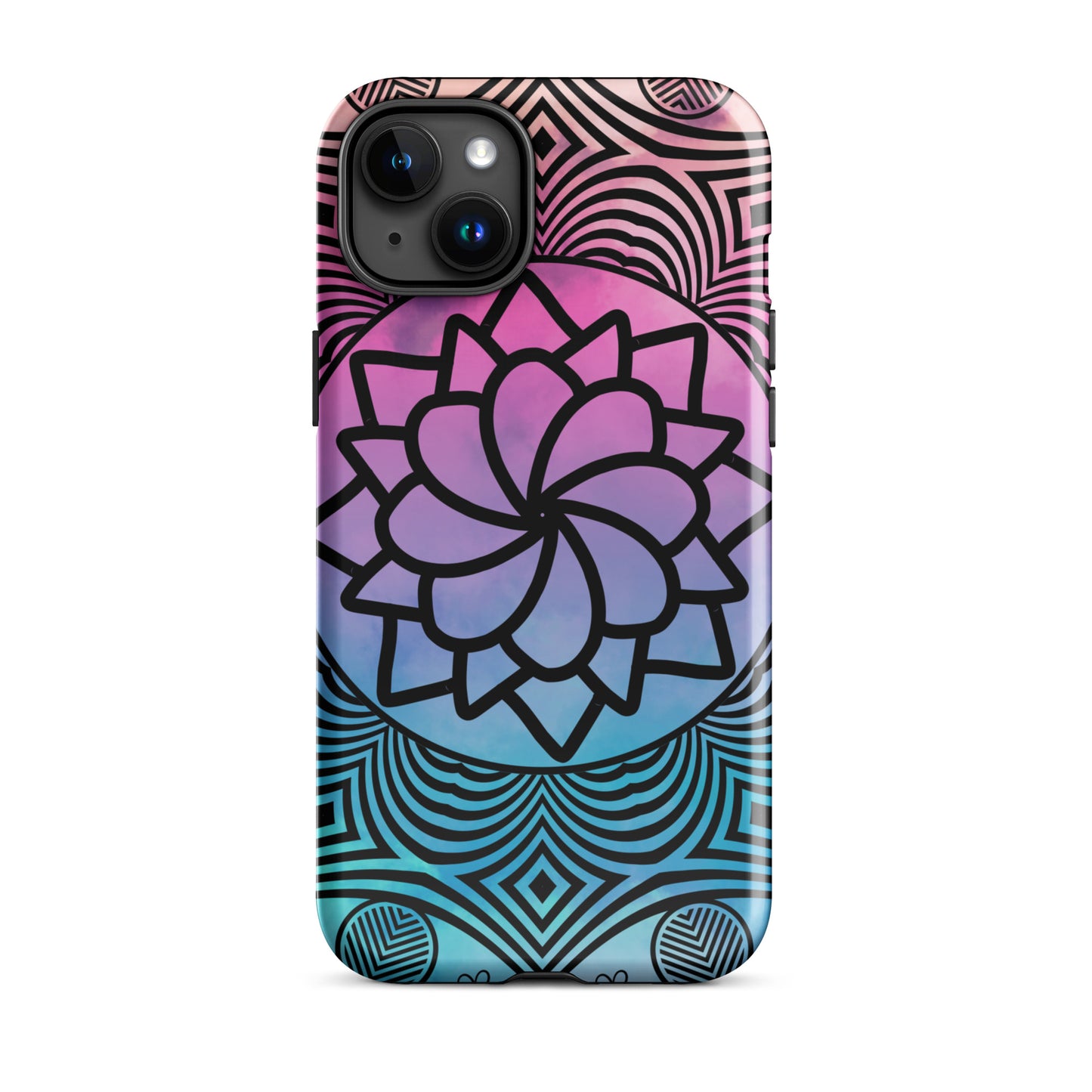 Ombre Mandala Tough Case for iPhone®