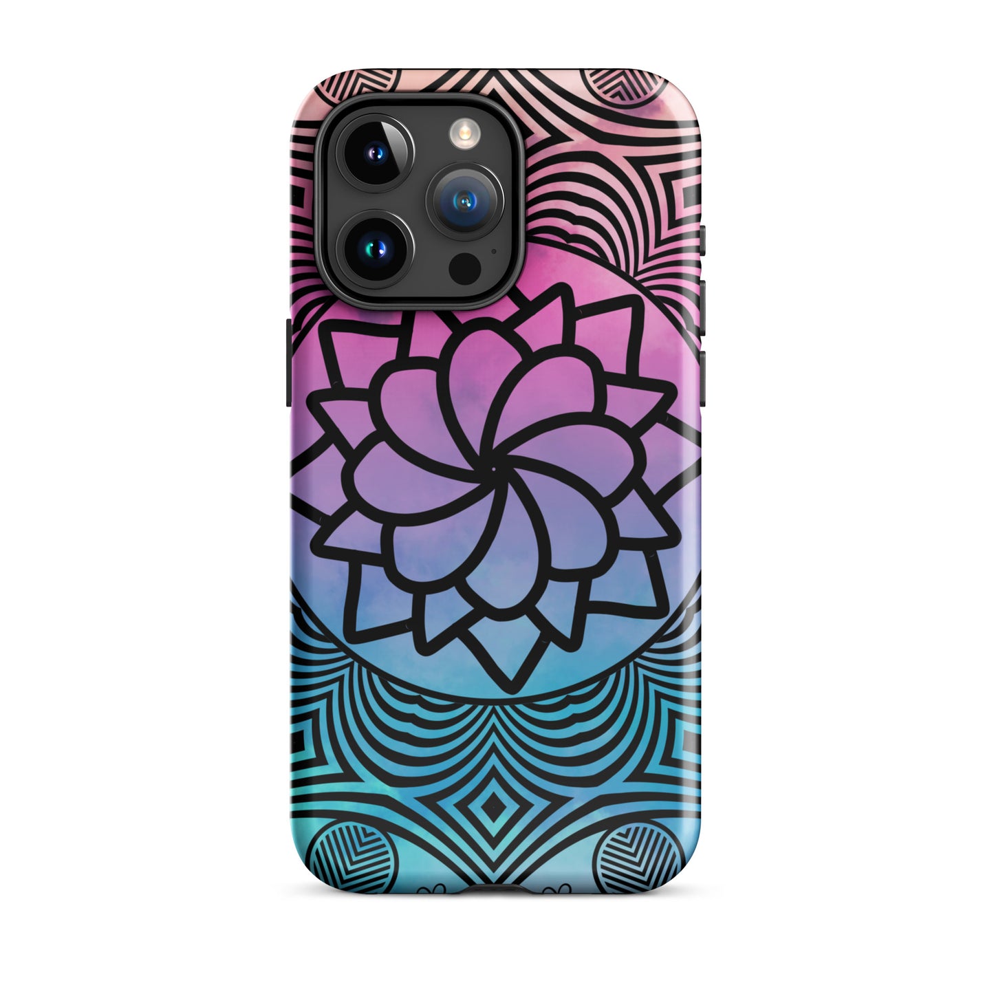 Ombre Mandala Tough Case for iPhone®