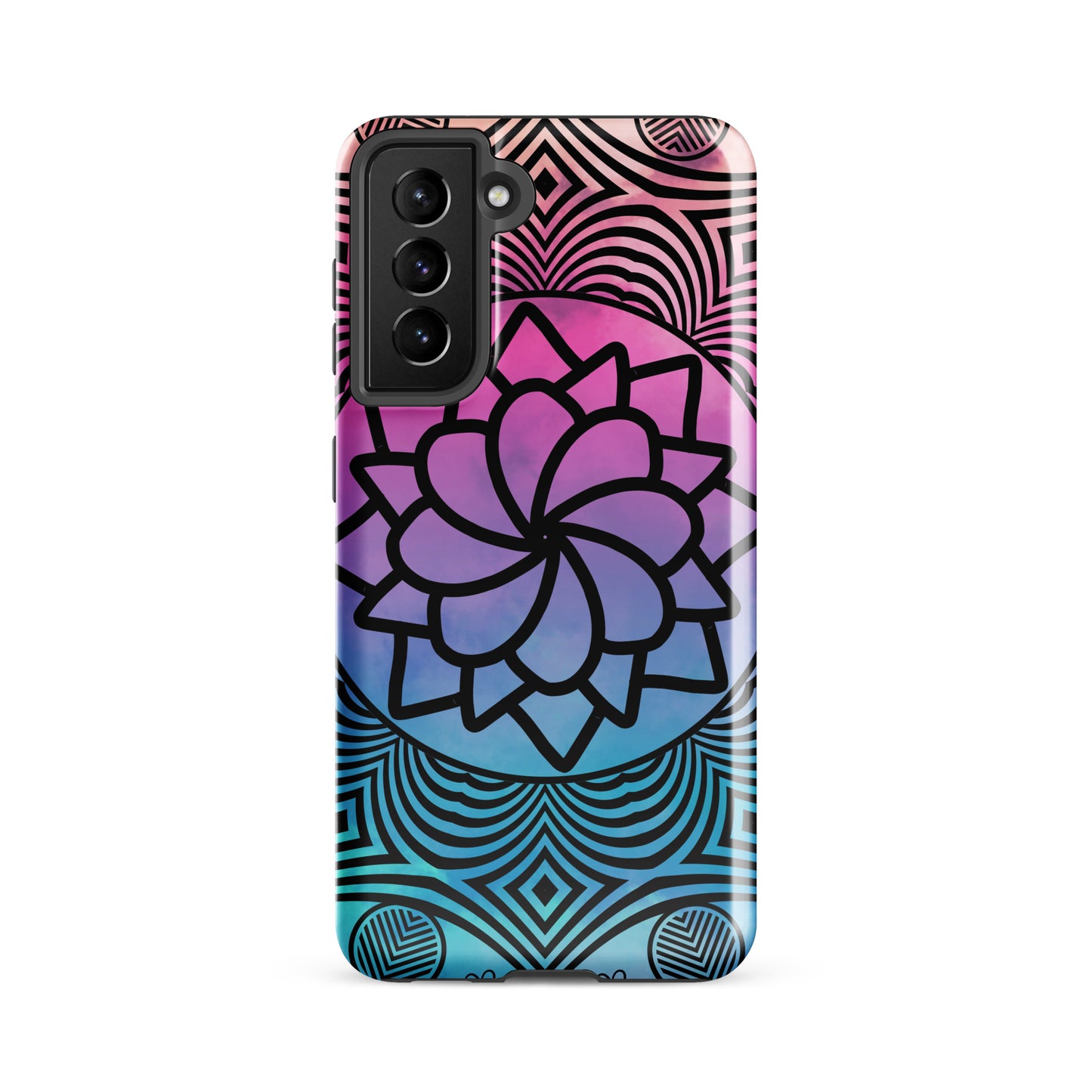 Ombre Mandala Tough case for Samsung®