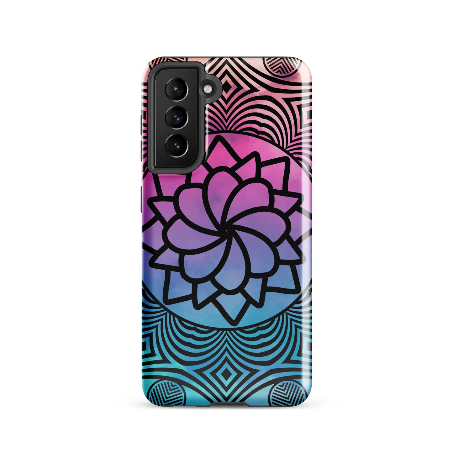 Ombre Mandala Tough case for Samsung®