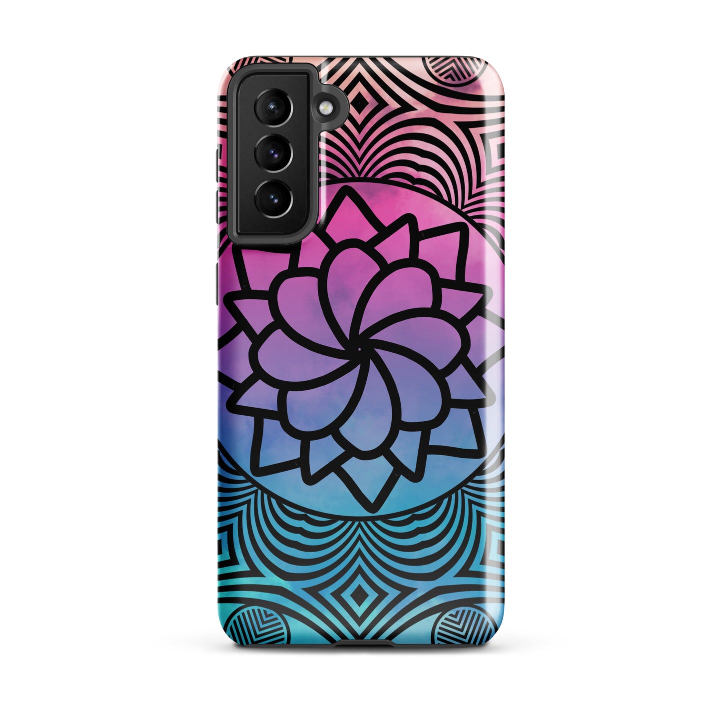 Ombre Mandala Tough case for Samsung®