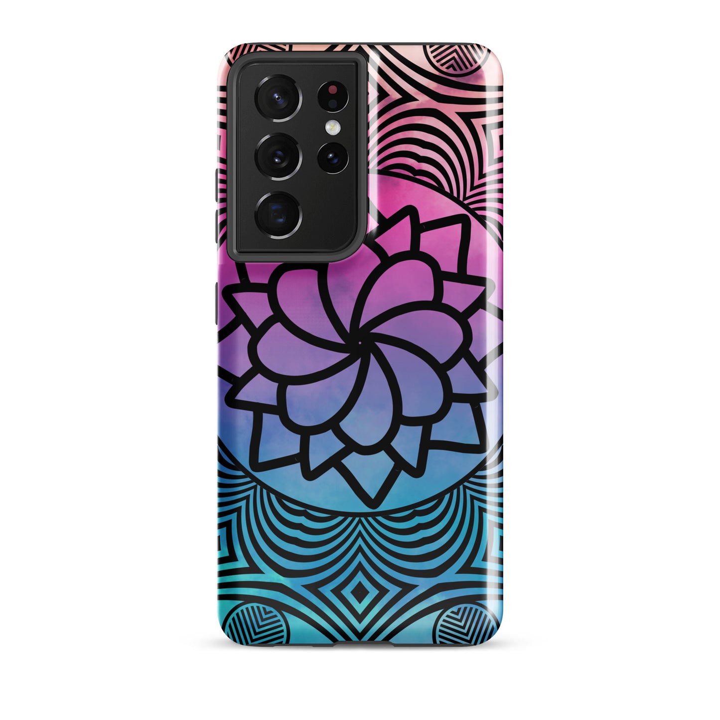 Ombre Mandala Tough case for Samsung®