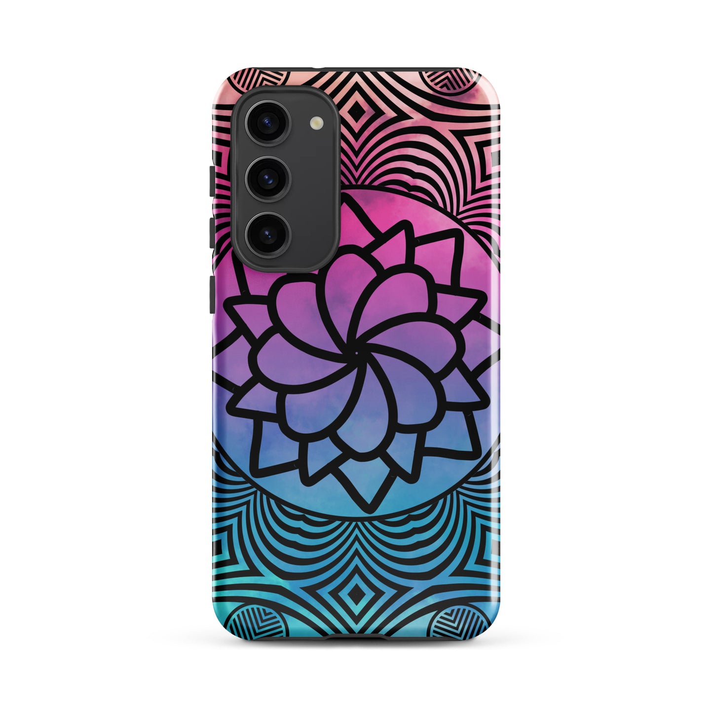 Ombre Mandala Tough case for Samsung®