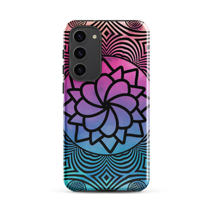 Ombre Mandala Tough case for Samsung®