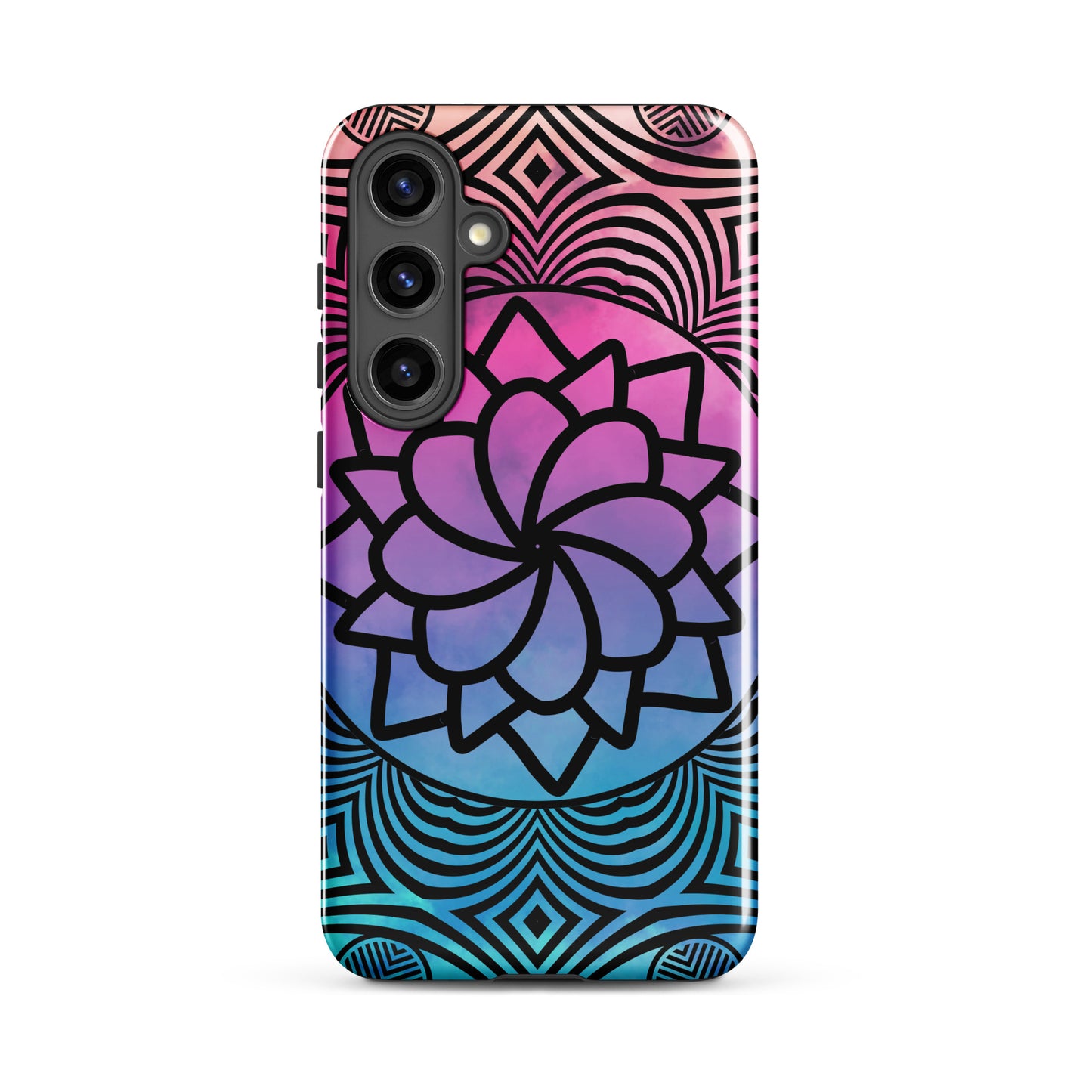 Ombre Mandala Tough case for Samsung®